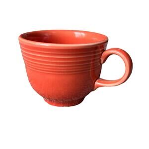 Fiestaware Fiesta Poppy Orange Coffee Tea Cup HLC Homer Laughlin Mug Replacement